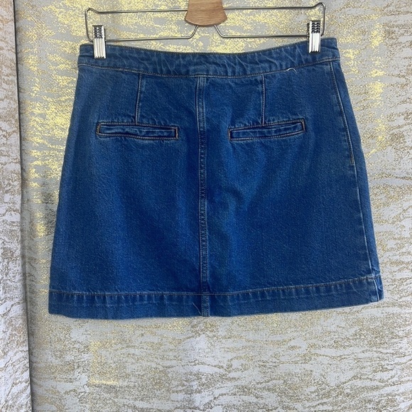 Free People Women’s Dark Don't Get Me Wrong Denim Skirt Size 29 - Picture 10 of 17